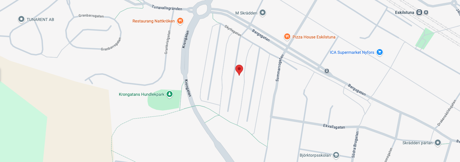 Karta till Skyttegatan 23A, Eskilstuna